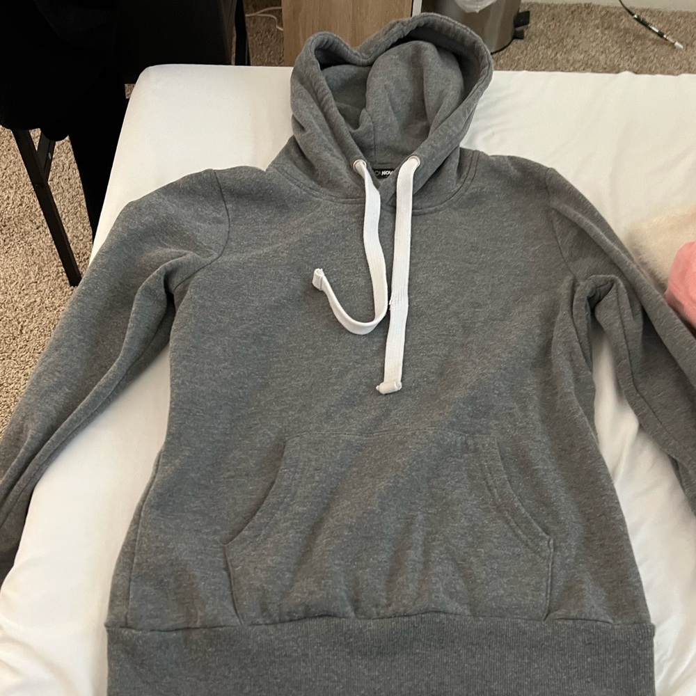 Fashion Nova Gray Hoodie